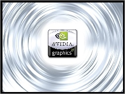 Nvidia, logo, grafika