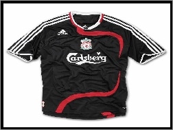Logo, Liverpool, Koszulka, Czarny