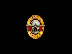 rock, logo, Guns And Roses, zespół muzyczny