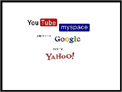 Logo, Google, Myspace, YouTube, Yahoo!