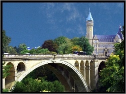 Zamek, Luksemburg, Most