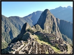 Góry, Machu Picchu, Peru, Ruiny