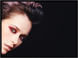 makijaż, Jennifer Love Hewitt, oczy, ostry