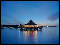 Hoteliki, Malediwy, Ocean
