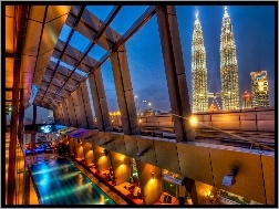Malezja, Wieże, Basen, Kuala Lumpur