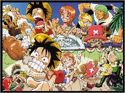 ludzie, One Piece, marionetki