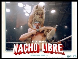 maska, ring, Nacho Libre, karzeł