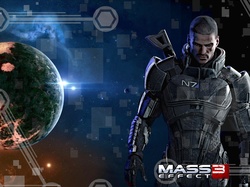 Gra, Mass Effect, Shepard, Komandor Shepard, Kosmos