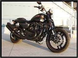 Czarny, Harley Davidson XR1200X, Mat