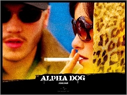 mężczyzna, kobieta, Alpha Dog, papieros