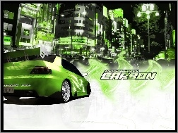 mitsubishi, miasto, Need For Speed Carbon, samochód