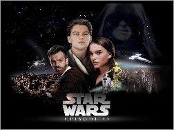postacie, miasto, Leonardo DiCaprio, Star Wars, gwiazdy