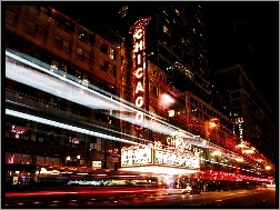 Miasto Nocą, Chicago, Stany Zjednoczone