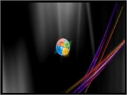 microsoft, flaga, Windows Vista, grafika