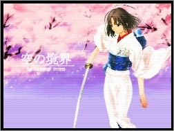 miecz, Sakura Wars, ciemne włosy