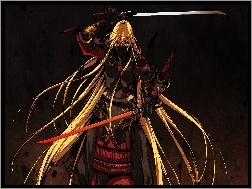 Miecze, Kamui, Man, Anime, Kagura