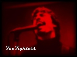 mikrofon, Foo Fighters, wokalista