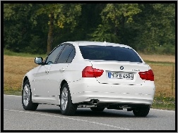 Modelu 
, BMW E90, Tył, Oznaczenie