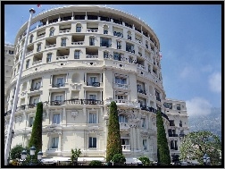Hotel de Paris, Budowla, Monako