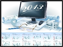 Monitor, 2013, Kalendarz, Projekt