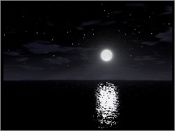 Morze, W, Księżyc, Pełni