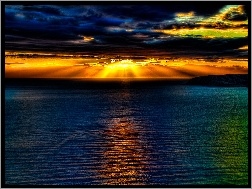 Słońca, Morze, Zachód