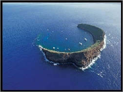 Morze, Wyspa