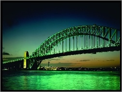 Noc, Most, Sydney, Harbour