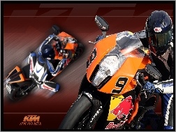 Motor, KTM RC8 R, Motocyklista