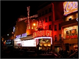 Moulin Rouge, Montmartre, Paryż, Francja, Kabaret
