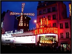 Moulin Rouge, Paryż, Kabaret