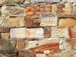 Tekstura, Mur, Cegła