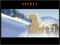 Spirit Stallion of the Cimarron, Mustang Z Dzikiej Doliny, Konie