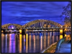 Niemcy, Nadrenia Północna, Cologne, Hohenzollern Bridge, Westfalia