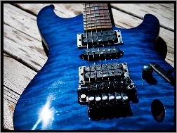 Elektryczna, Niebieska, Gitara