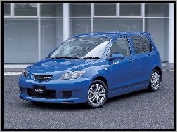 Sport, Niebieska, Mazda
