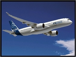 Niebo, Airbus A350, Czyste
