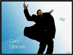 niebo, Gary Oldman, czarny strój