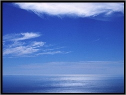 Niebo, Morza, Tafla, Błękitne