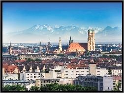Niemcy, Miasta, Panorama, Monachium