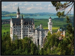 Niemcy, Neuschwanstein, Zamek, Bawaria