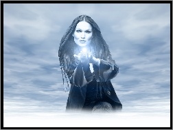 kobieta, Nightwish, światełko
