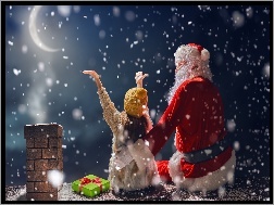 Noc Świąteczne, Mikołaj, Dziecko