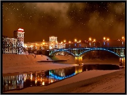 Noc, Witebsk, Most, Białoruś