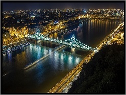 Noc, Most, Rzeka, Miasto