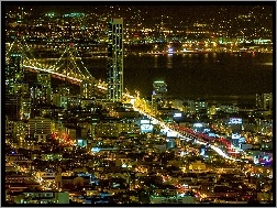 Nocą, San Francisco, Panorama