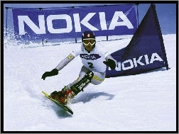 Nokia, Stok, Zima, Snowboard