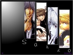 obraz, sanzo, Saiyuki, ludzie