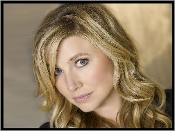 Oczy, Spojrzenie, Sarah Chalke, Szare