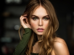 Oczy, Anastasiya Scheglova, Zielone